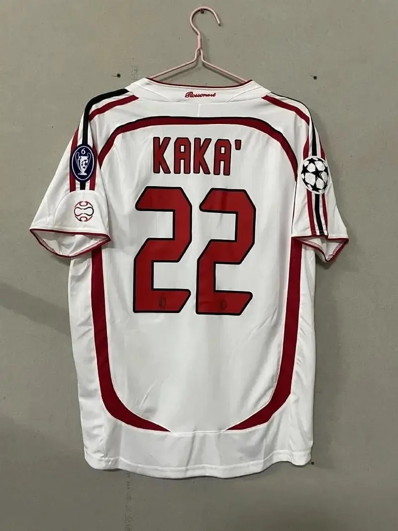 0607/AC客场22号卡卡#欧冠版+臂章