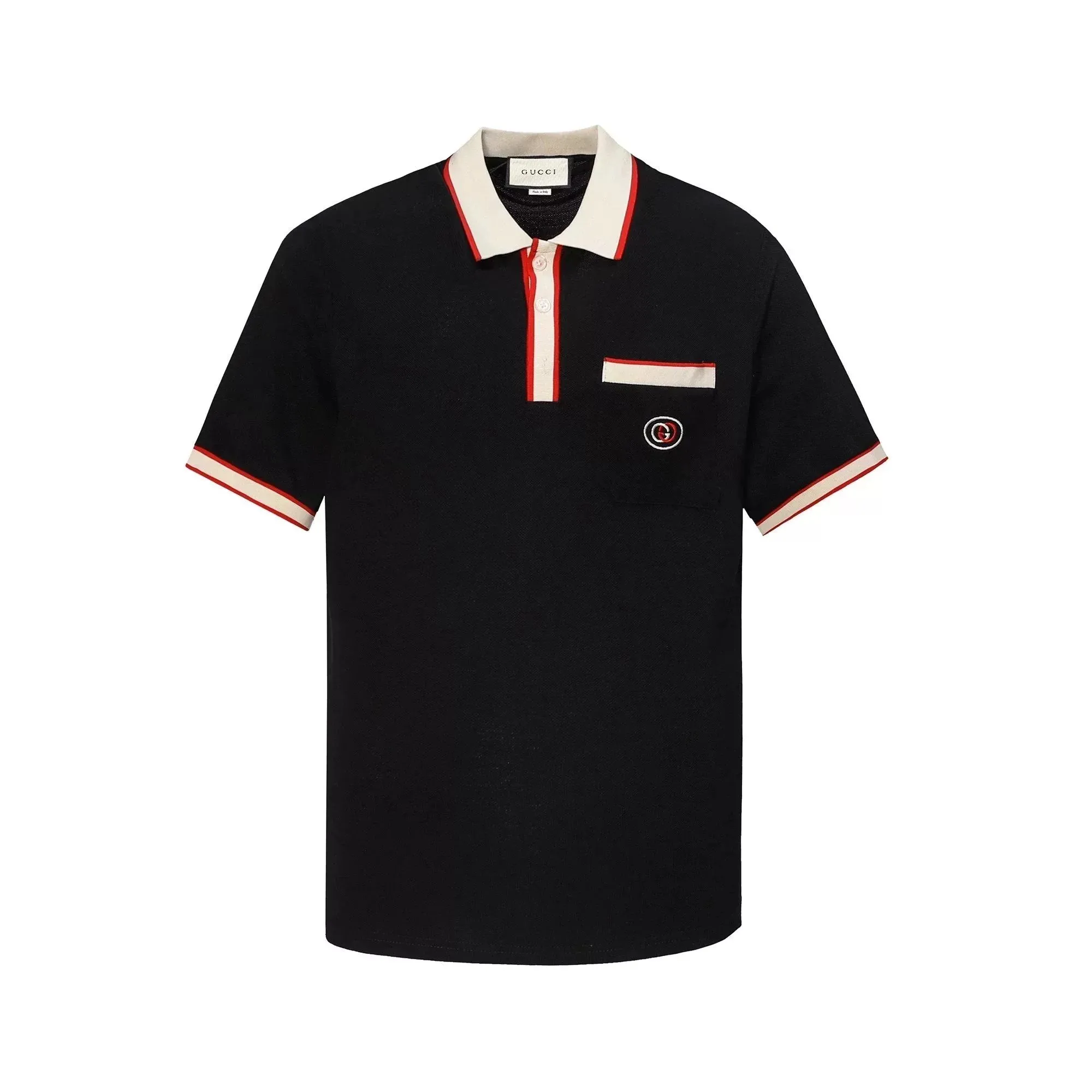 Black background and yellow collar 002