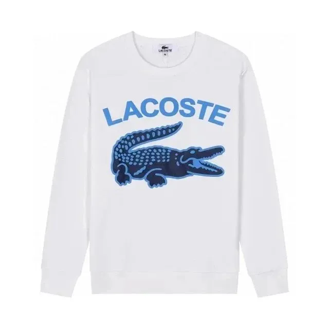 Blue and white crocodile hoodie 002