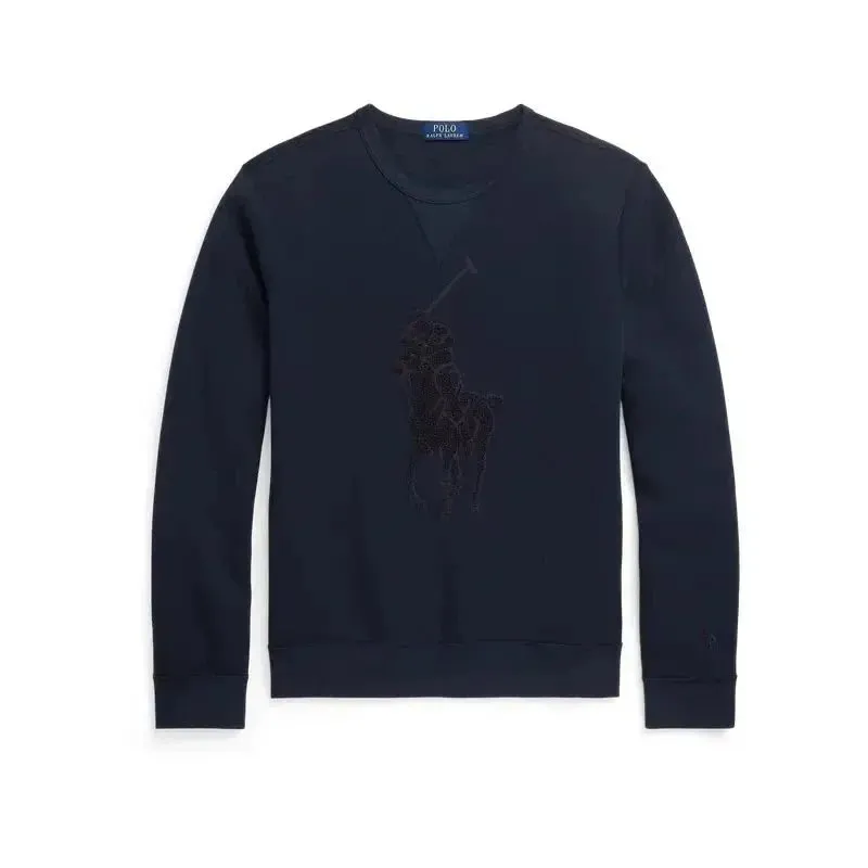 Navy Blue Pure Cotton Embroidered High Quality Edition