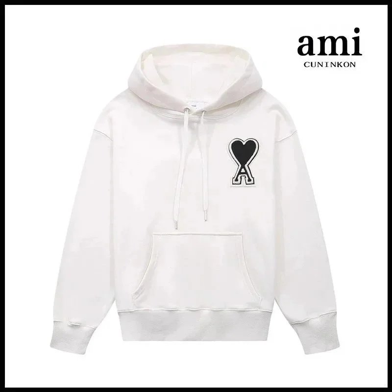 White 610 badge hooded design