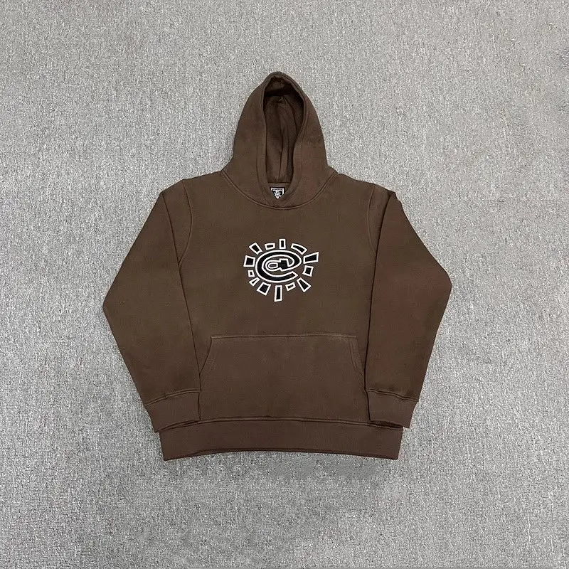 Dark brown hoodie
