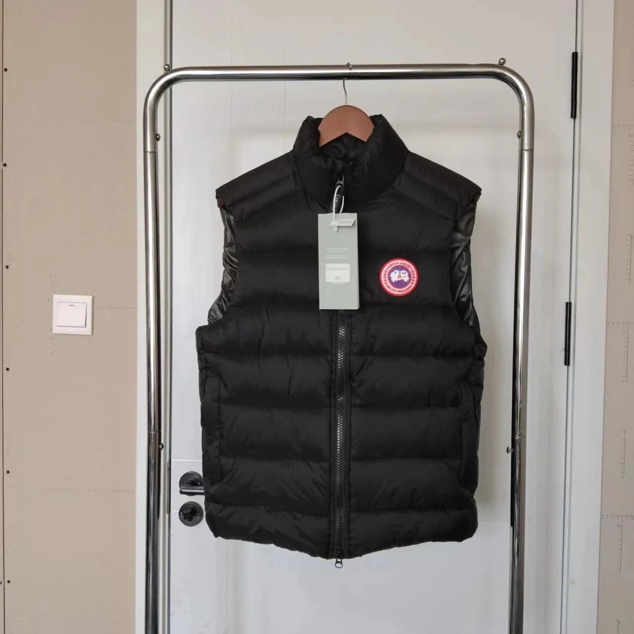 Black Red Label Cotton Vest