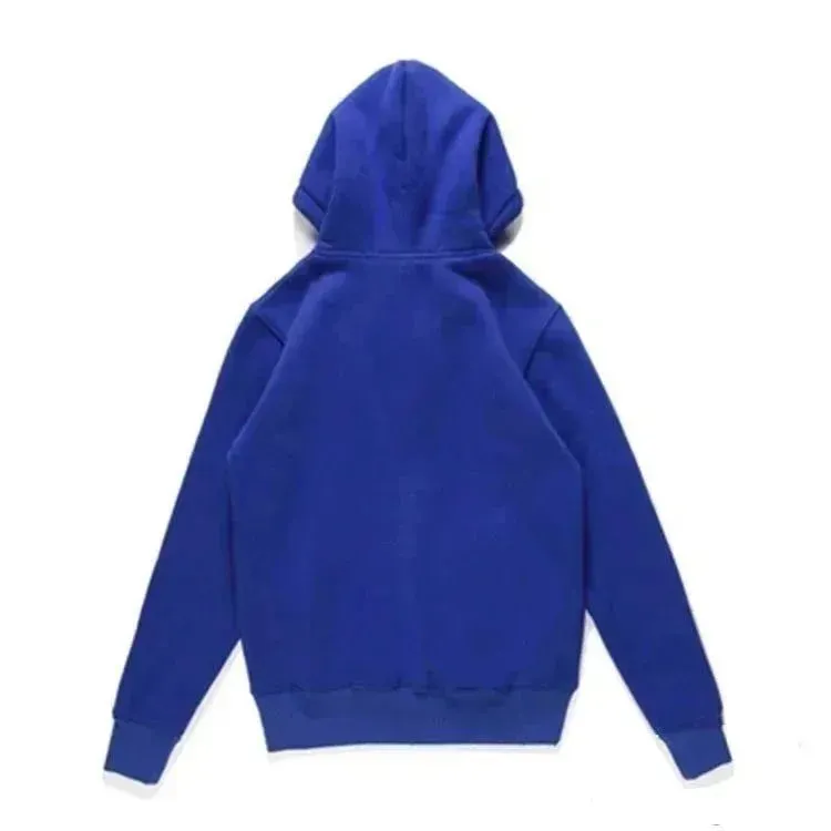 Front small red heart cardigan with blue loop