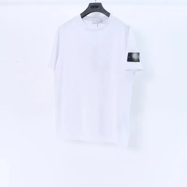 Short sleeved white