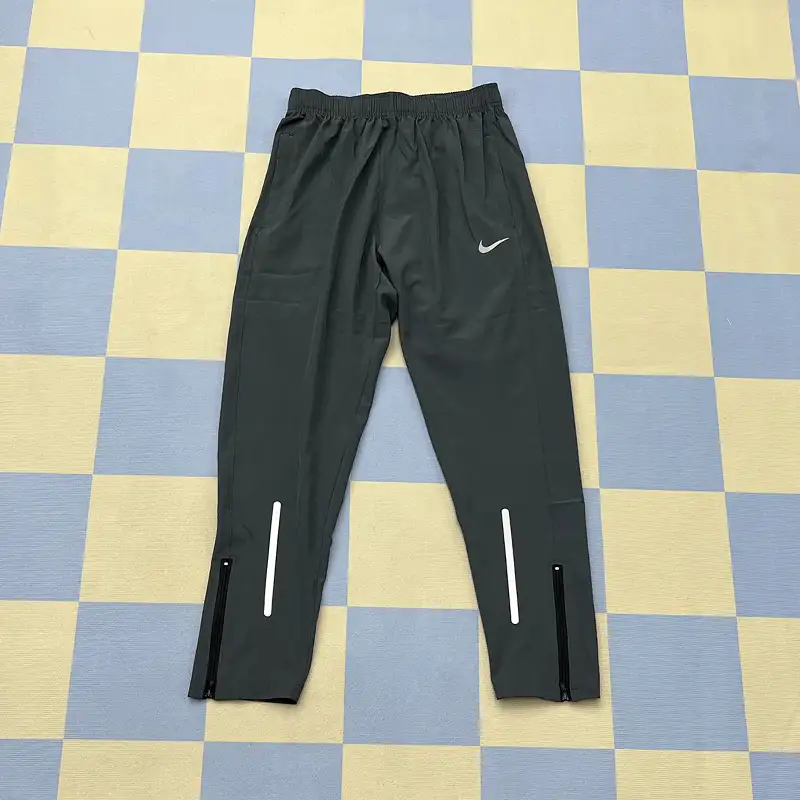 Black and gray pants